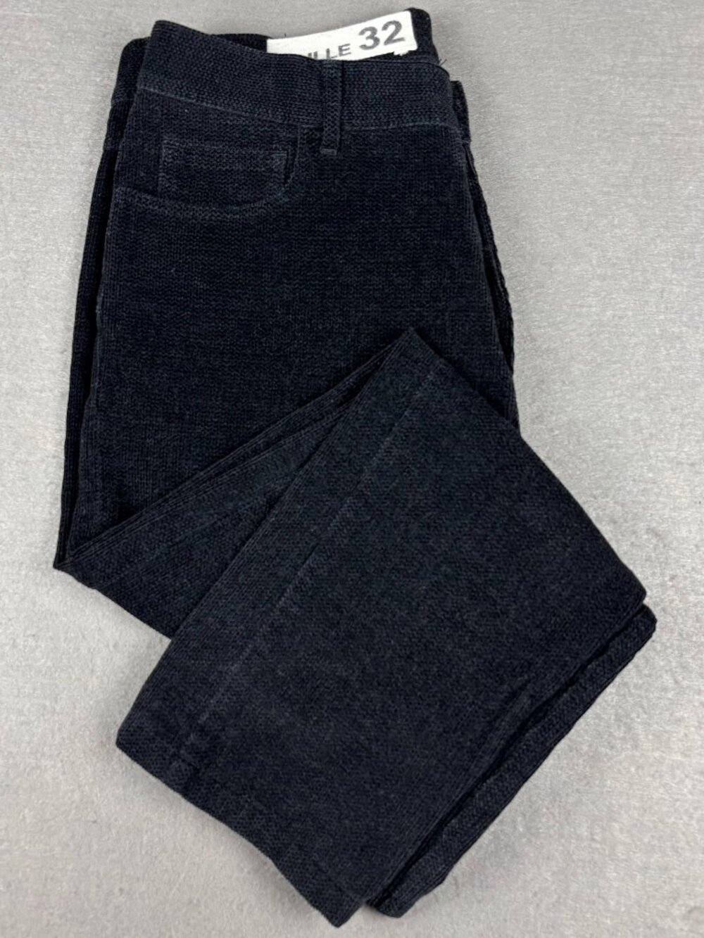 Bleu de Paname Pant Loisir 100% Wool Pants Navy Made in France Size 32
